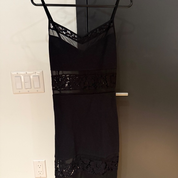 FRENCH CONNECTION Lace Black Dress - Picture 4 of 4